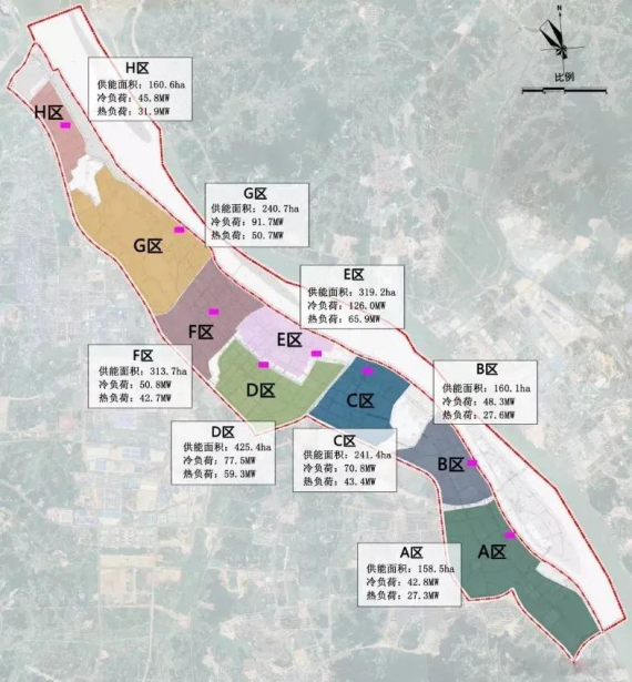 “十四五”期間，長沙望城濱水新城規(guī)劃建設(shè)8座淺層地?zé)崮茉凑?地大熱能